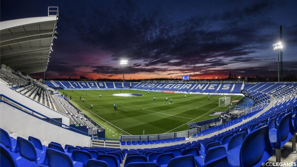 Leganes FC. Football Stadium Leganes. 